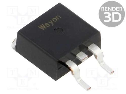 Transístor: N-Mosfet; Unipolar; To252