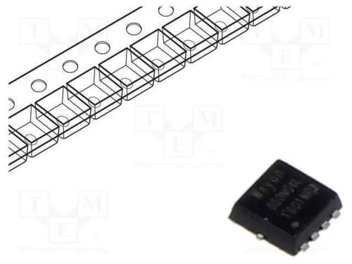 Transístor: N-MOSFET, unipolar, PDFN3030-8