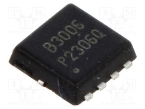 Transístor: N-MOSFET, unipolar, PDFN3030-8