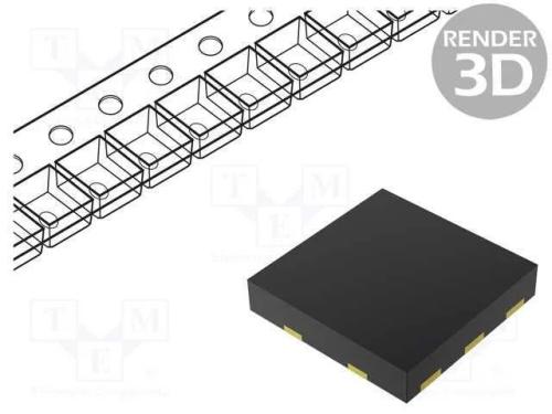 Transístor: N-MOSFET, unipolar, DFN2020-6