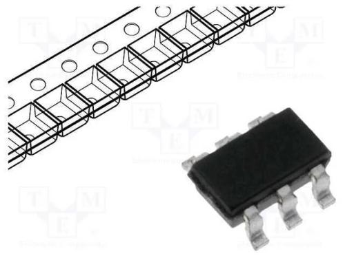 Transístor: P-Mosfet X2; Trench Power Lv; Unipolar; -20v; -3a