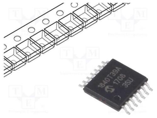 Ic: Microcontrolador Pic; 64kb; 32mhz; 1,8÷3,6vdc; Smd; Tssop14