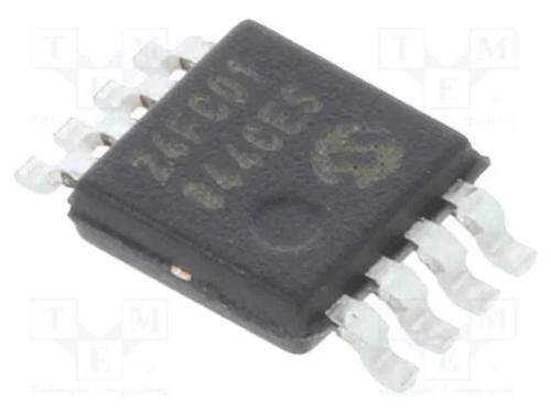 Ic: Memória Eeprom; 1kbeeprom; I2c; 128x8bit; 1,7÷5,5v; 1mhz; Msop8