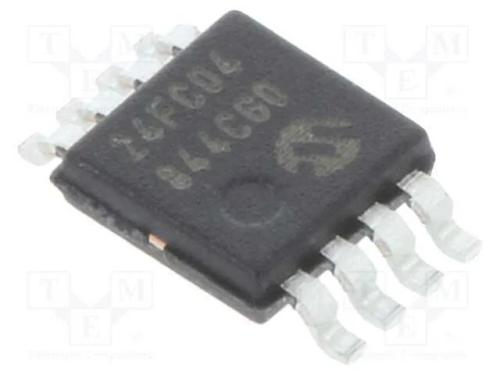 Ic: Memória Eeprom; 4kbeeprom; I2c; 256x8bit X2; 1,7÷5,5v; 1mhz