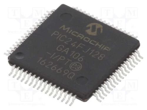 Ic: Microcontrolador Pic; 128kb; 32mhz; 2÷3,6vdc; Smd; Tqfp64