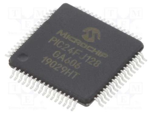 Ic: Microcontrolador Pic; 128kb; I2c X3,I2s X3,Spi X3,Uart X6