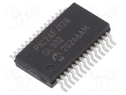 Ic: Microcontrolador Pic; 128kb; 32mhz; Smd; Uqfn28; Pic24; 8kbsram