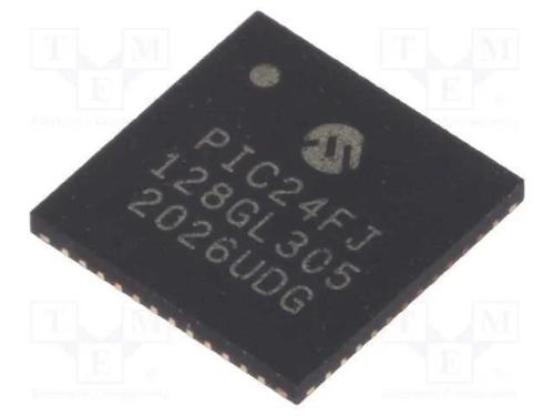 Ic: Microcontrolador Pic; 128kb; 32mhz; Smd; Uqfn48; Pic24; 8kbsram