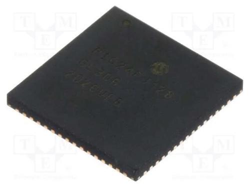 Ic: Microcontrolador Pic; 128kb; 32mhz; Smd; Qfn64; Pic24; 8kbsram