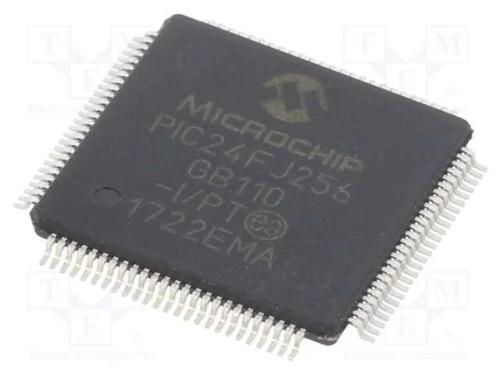 Ic: Microcontrolador Pic; 256kb; 32mhz; Smd; Tqfp100; Pic24