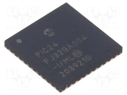 Ic: Microcontrolador Pic; 32kb; 32mhz; Smd; Qfn44; Pic24; 8kbsram