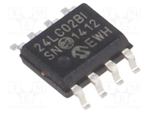Ic: Memória Eeprom; 2kbeeprom; I2c; 256x8bit; 2,5÷5,5v; 400khz; So8
