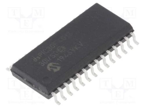 Ic: Microcontrolador Dspic; 48kb; 1kbeeprom,2kbsram; So28; Dspic