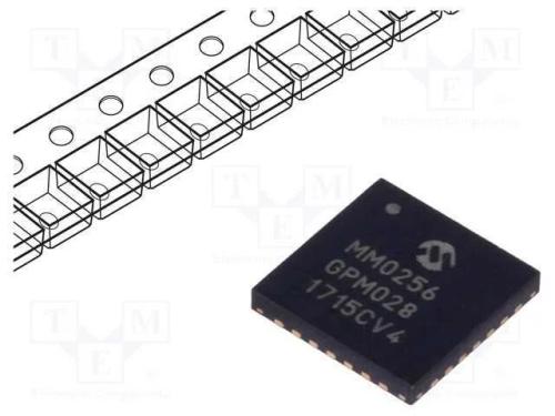 Ic: Microcontrolador Pic; 256kb; 2÷3,6vdc; Smd; Qfn28; Pic32