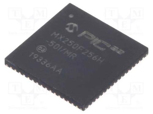 Ic: Microcontrolador Pic; 256kb; 2,3÷3,6vdc; Smd; Qfn64; Pic32