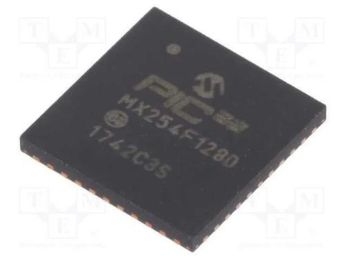 Ic: Microcontrolador Pic; 128kb; 2,3÷3,6vdc; Smd; Qfn44; Pic32