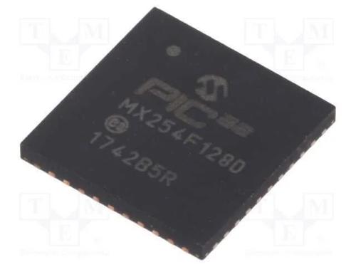 Ic: Microcontrolador Pic; 128kb; 2,3÷3,6vdc; Smd; Qfn44; Pic32