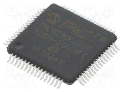 Ic: Microcontrolador Pic; 128kb; 2,3÷3,6vdc; Smd; Tqfp64; Pic32