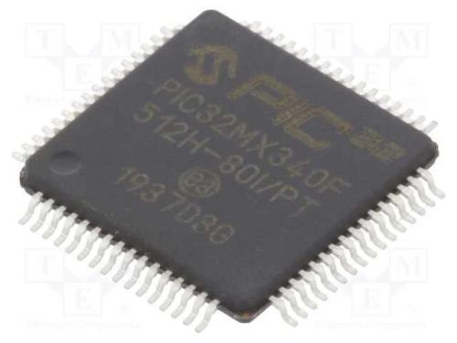 Ic: Microcontrolador Pic; 512kb; 2,3÷3,6vdc; Smd; Tqfp64; Pic32