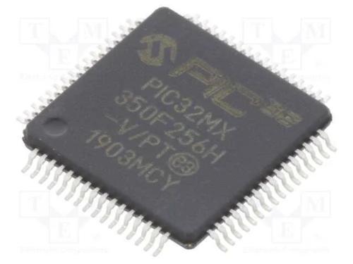 Ic: Microcontrolador Pic; 256kb; 2,3÷3,6vdc; Smd; Tqfp64; Pic32