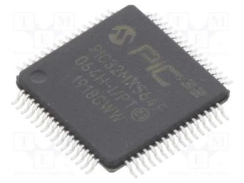 Ic: Microcontrolador Pic; 64kb; 2,3÷3,6vdc; Smd; Tqfp64; Pic32