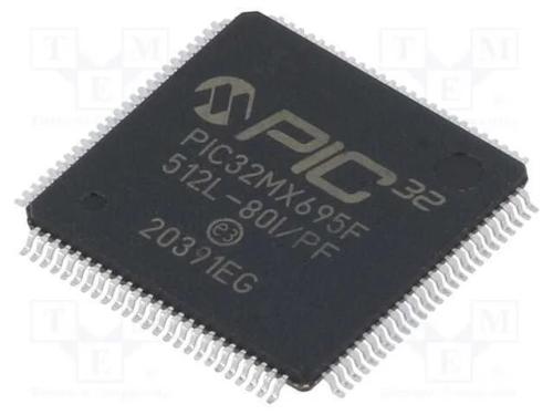 Ic: Microcontrolador Pic; 512kb; 80mhz; 2,3÷3,6vdc; Smd; Pic32