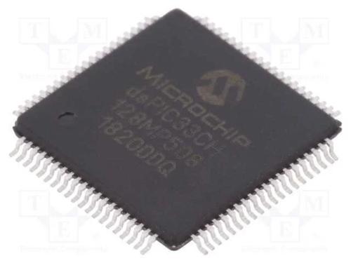 Ic: Microcontrolador Dspic; 128kb; 20kbsram; Tqfp80; 3÷3,6vdc
