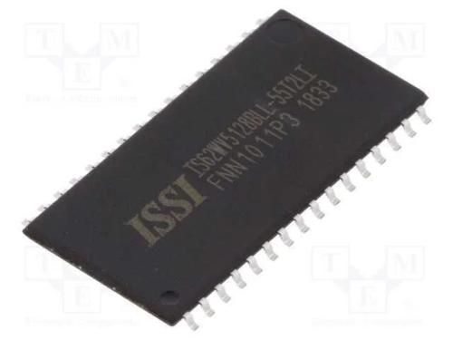 Ic: Memória Sram; 4mbsram; 512kx8bit; 2,5÷3,6v; 55ns; Tsop32 Ii