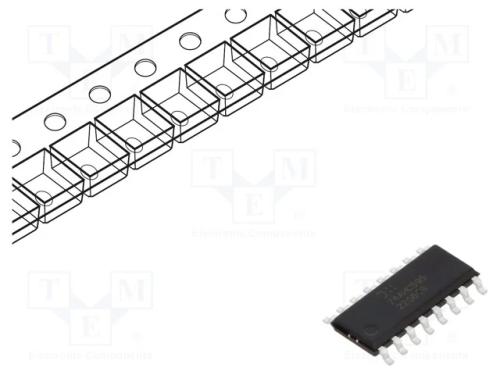 Ic: Digital; Ch: 8; Cmos; Smd; So16; 2&divide;5,5vdc; Ahc; -40&divide;150&deg;c