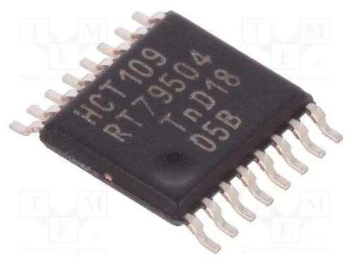 Ic: Digital; Flip-Flop Jk; Ch: 2; In: 5; Cmos,Ttl; Smd; Tssop16; Tubo