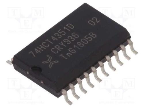 Ic: Digital; Demultiplexor,Multiplexor,Trinco; Ch: 8; Cmos,Ttl