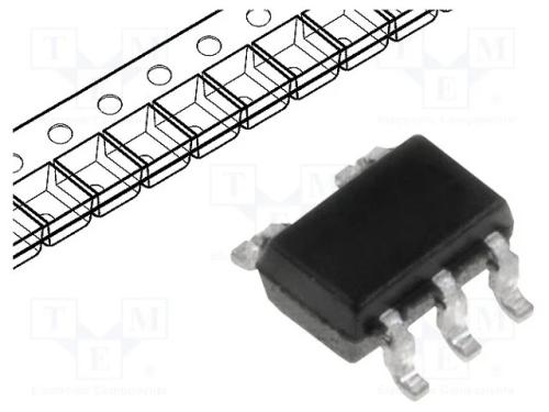 IC: digital, amort.,n&atilde;o invert&iacute;vel, Ch: 1, SMD, S.