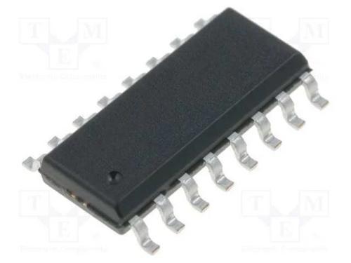 IC: Conversor D/A, 16bit, Ch: 1, 2,95&divide;5,05V, SO16