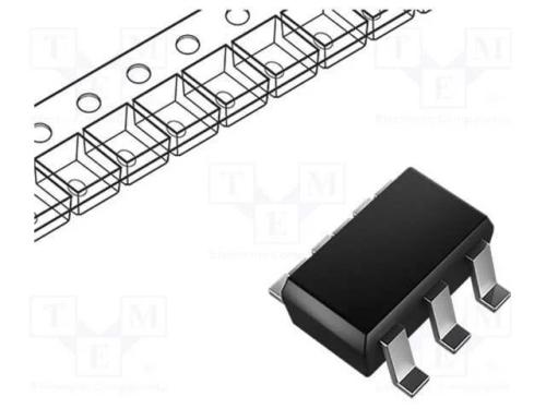 Ic: Comutador Analógico; Spdt; Ch: 1; Sc70-6; 1,8÷5,5vdc; Rolo,Fita