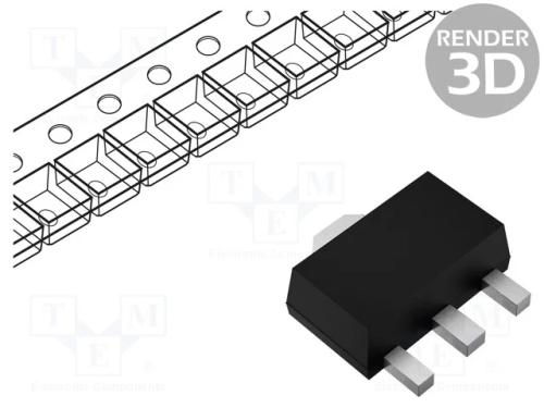Ic: Estabilizador de Tens&atilde;o; Ldo,Linear,N&atilde;o Regulado; 1,8v; 0,3a