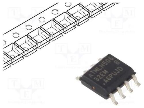 Ic: Mem&oacute;ria Eeprom; 32kbeeprom; I2c; 4kx8bit; 1,7&divide;3,6v; 1mhz; So8