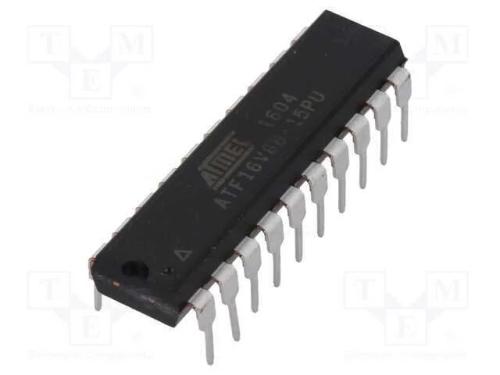 Ic: Cpld; Tht; Dip20; N&uacute;mero de Macroc&eacute;lulas: 8; I/O: 18; 4,5&divide;5,5vdc
