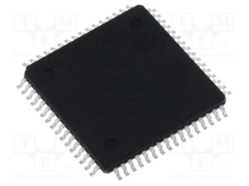 IC: microcontrolador AVR, TQFP64, Interr.exter: 5.