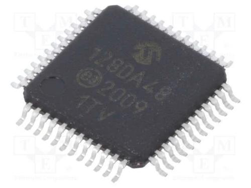 Ic: Microcontrolador Avr; Tqfp48; 1,8&divide;5,5vdc; Cmp: 3; Avr128