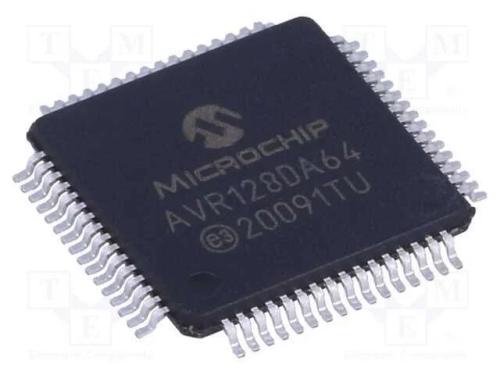 Ic: Microcontrolador Avr; Tqfp64; 1,8&divide;5,5vdc; Cmp: 3; Avr128