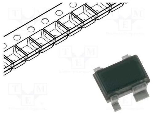 IC: driver, trans&iacute;stor individual, SOT343, 20&divide;60m.