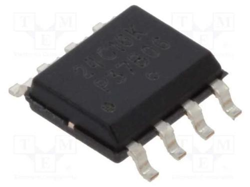 Ic: Mem&oacute;ria Eeprom; 16kbeeprom; I2c; 2048x8bit; 1,7&divide;5,5v; 400khz
