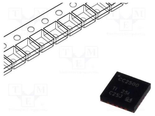 Ic: Transceptor Rf; Spi; Vqfn20; -40&divide;85&deg;c; 1,8&divide;3,6vdc; 2,4ghz; Ism