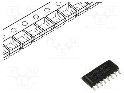 Ic: Digital; Fecho Rs; Ch: 4; Cmos; Smd; Sop16; Cd4000