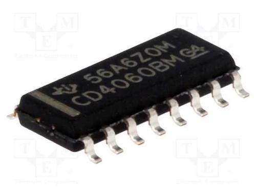 Ic: Digital; Divisor,Contador Bin&aacute;rio; Cmos; Smd; So16; Cd4000