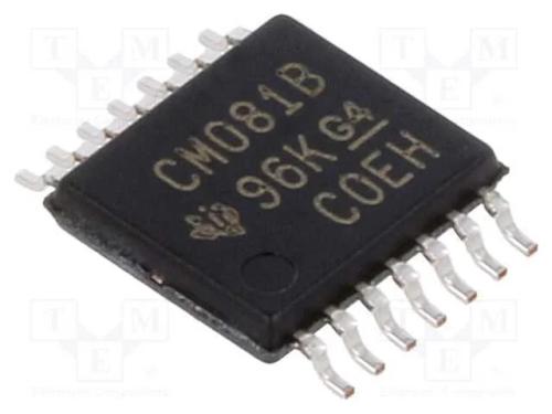 IC: digital, AND, Ch: 4, IN: 2, CMOS, SMD, TSSOP1.