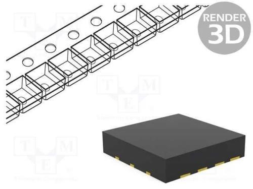 IC: Conversor D/A, 12bit, 1Msps, Ch: 2, VQFN16, -.
