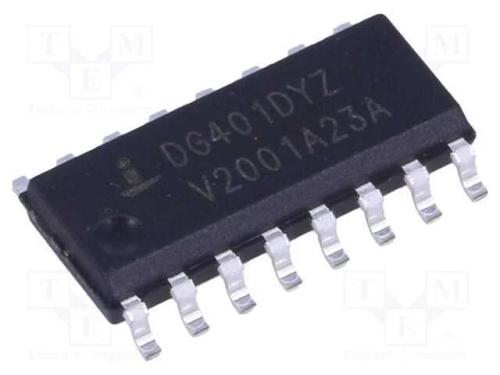 Ic: Comutador Analógico; Spst-No; Ch: 2; So16; Tubo; 30ma