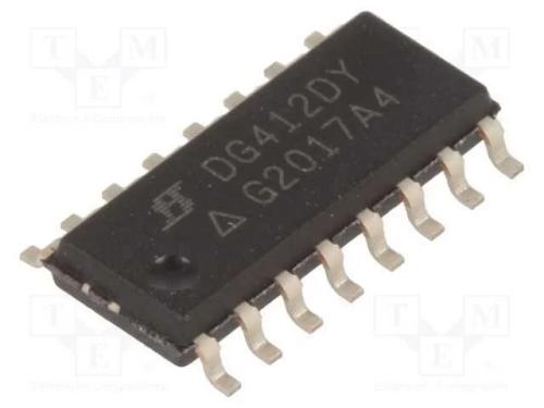 Ic: Comutador Analógico; Spst-No; Ch: 4; So16; 7÷22v,13÷44v; Tubo