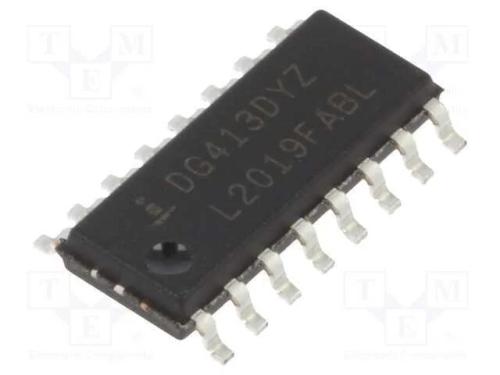 Ic: Comutador Analógico; Spst-No/Nc; Ch: 4; So16; Tubo; 30ma